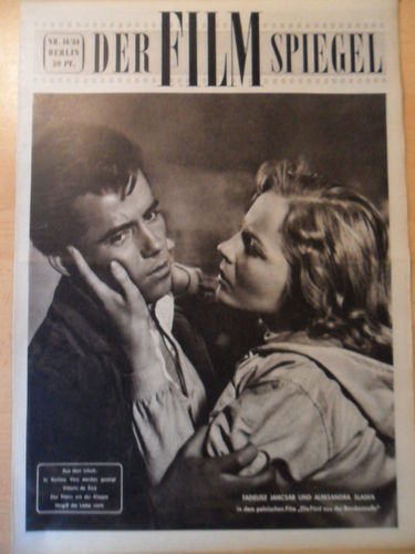 FILMSPIEGEL magazine side cover Issue 14  1954