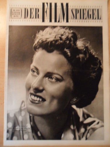 FILMSPIEGEL magazine side cover Issue 2  1955
