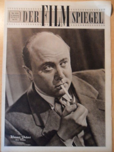 FILMSPIEGEL magazine side cover Issue 5  1955