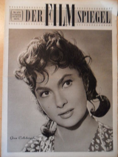 FILMSPIEGEL magazine side cover Issue 6  1955