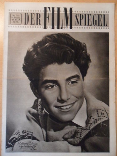 FILMSPIEGEL magazine side cover Issue 7  1955