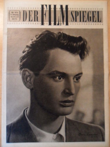 FILMSPIEGEL magazine side cover Issue 9  1955