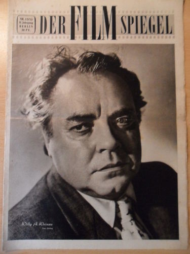 FILMSPIEGEL magazine side cover Issue 12  1955