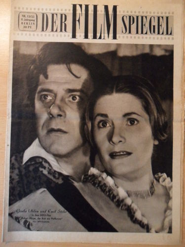 FILMSPIEGEL magazine side cover Issue 13  1955