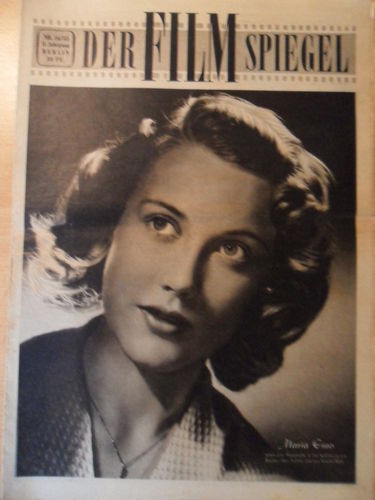 FILMSPIEGEL magazine side cover Issue 16  1955