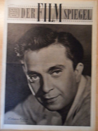 FILMSPIEGEL magazine side cover Issue 18  1955