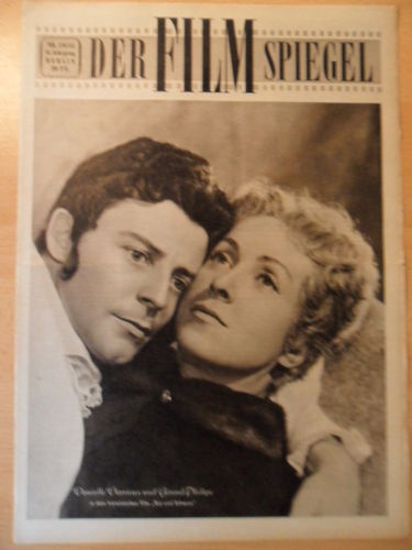FILMSPIEGEL magazine side cover Issue 19  1955