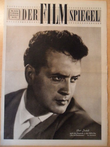 FILMSPIEGEL magazine side cover Issue 21  1955