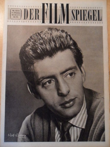 FILMSPIEGEL magazine side cover Issue 22  1955