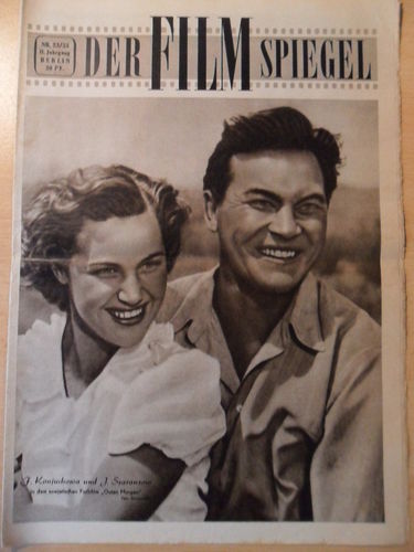 FILMSPIEGEL magazine side cover Issue 23  1955