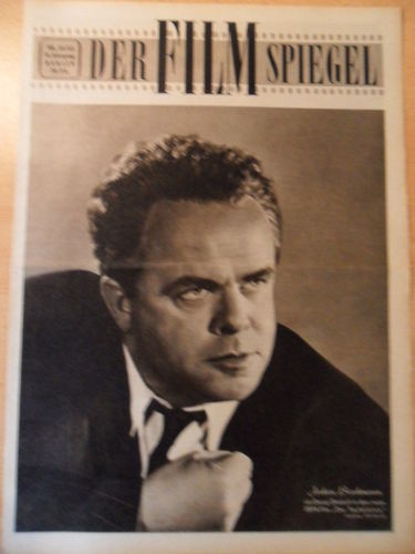 FILMSPIEGEL magazine side cover Issue 25  1955