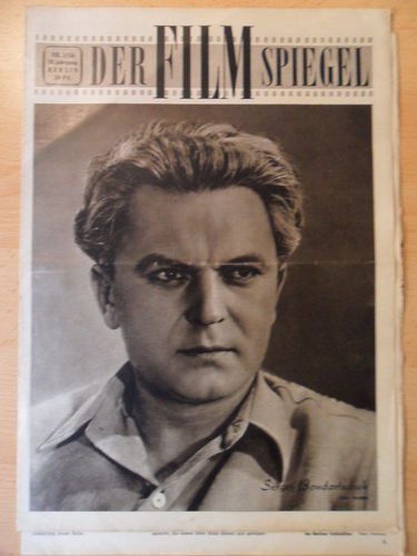 FILMSPIEGEL magazine side cover Issue 1  1956