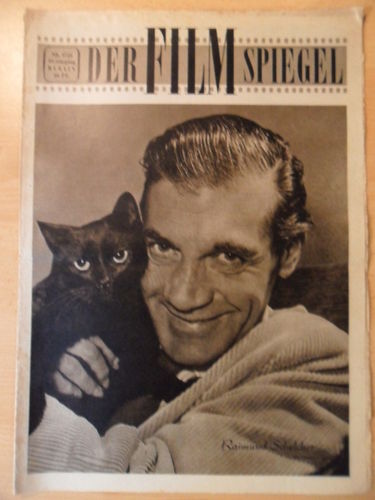 FILMSPIEGEL magazine side cover Issue 3  1956