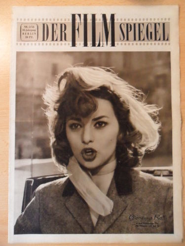 FILMSPIEGEL magazine side cover Issue 5  1956