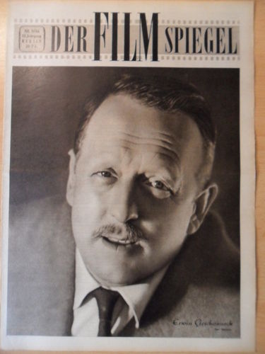 FILMSPIEGEL magazine side cover Issue 9  1956