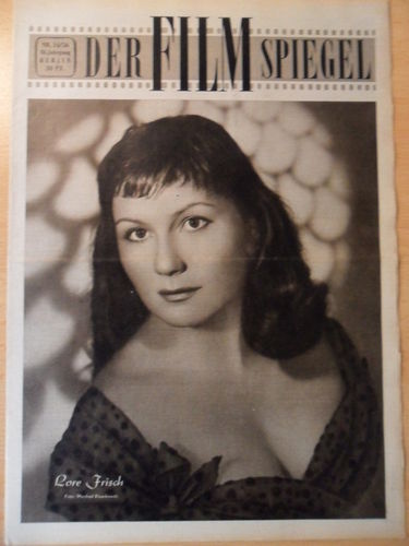 FILMSPIEGEL magazine side cover Issue 14  1956