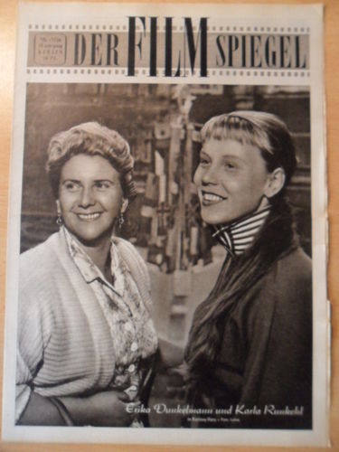 FILMSPIEGEL magazine side cover Issue 17  1956