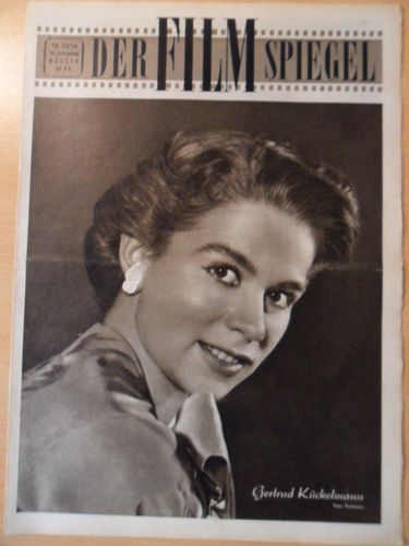 FILMSPIEGEL magazine side cover Issue 22  1956