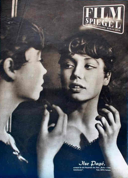 FILMSPIEGEL magazine side cover Issue 4  1957