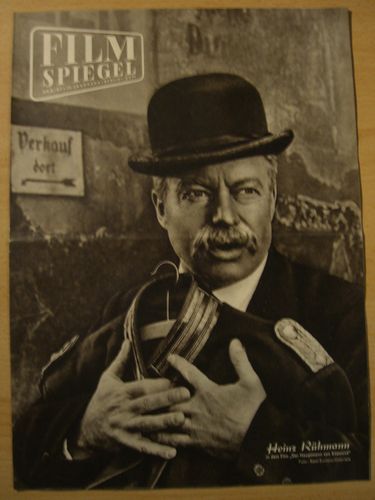 FILMSPIEGEL magazine side cover Issue 6  1957