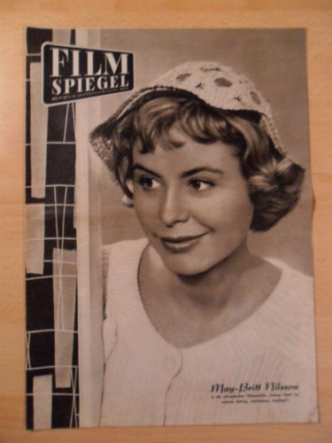 FILMSPIEGEL magazine side cover Issue 7  1957