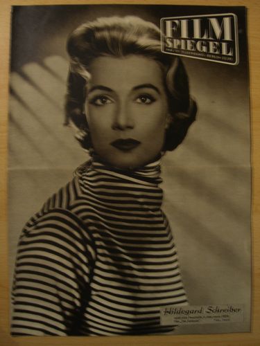FILMSPIEGEL magazine side cover Issue 8  1957