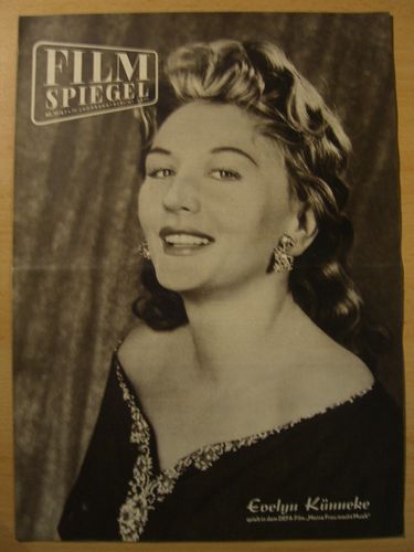 FILMSPIEGEL magazine side cover Issue 10  1957