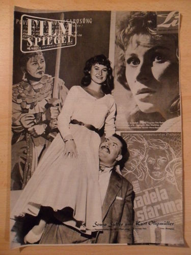 FILMSPIEGEL magazine side cover Issue 16  1957