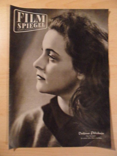 FILMSPIEGEL magazine side cover Issue 22  1957