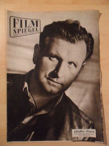 FILMSPIEGEL magazine side cover Issue 23  1957