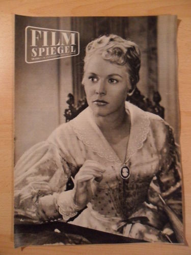 FILMSPIEGEL magazine side cover Issue 25  1957