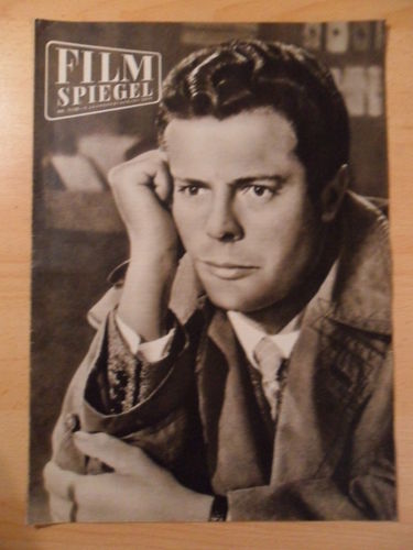 FILMSPIEGEL magazine side cover Issue 4  1958