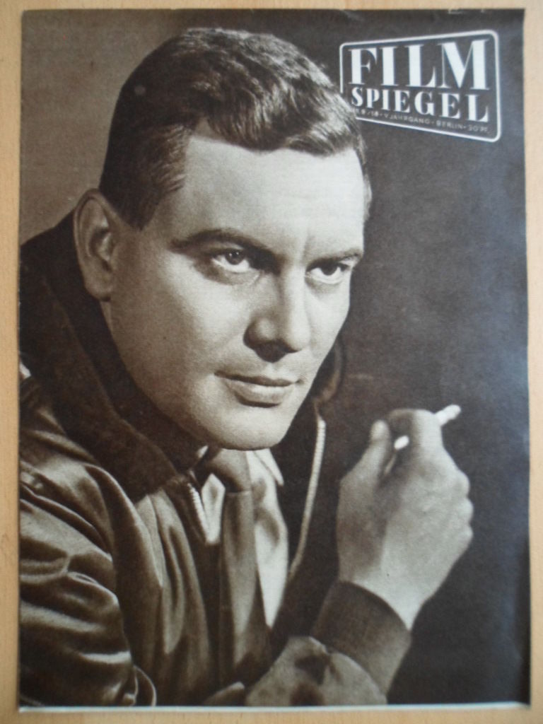 FILMSPIEGEL magazine side cover Issue 9  1958