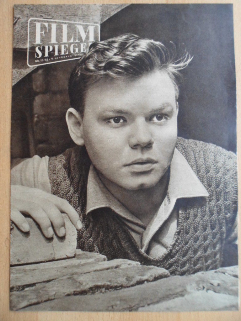 FILMSPIEGEL magazine side cover Issue 13  1958