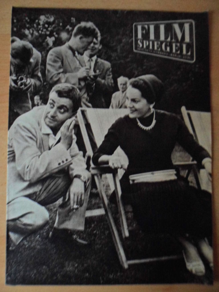FILMSPIEGEL magazine side cover Issue 17  1958