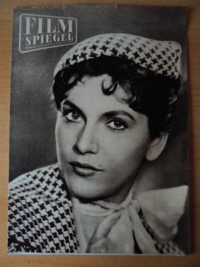 FILMSPIEGEL magazine side cover Issue 18  1958