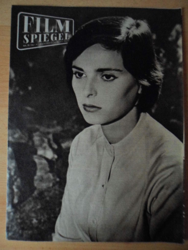 FILMSPIEGEL magazine side cover Issue 19  1958