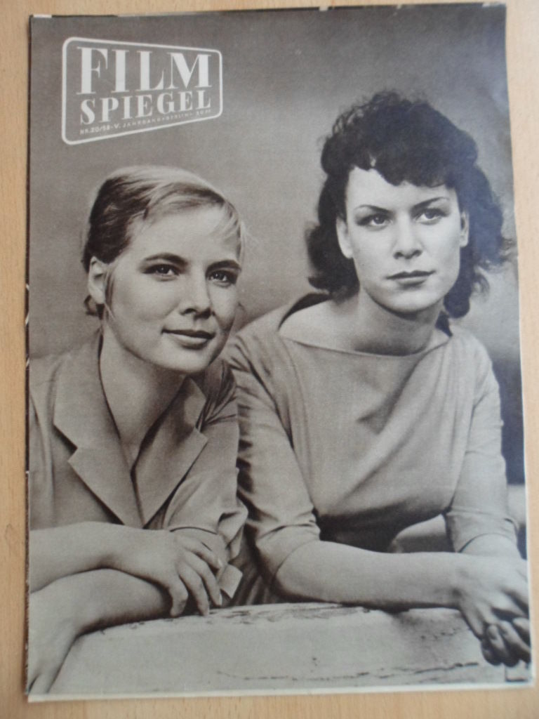 FILMSPIEGEL magazine side cover Issue 20  1958