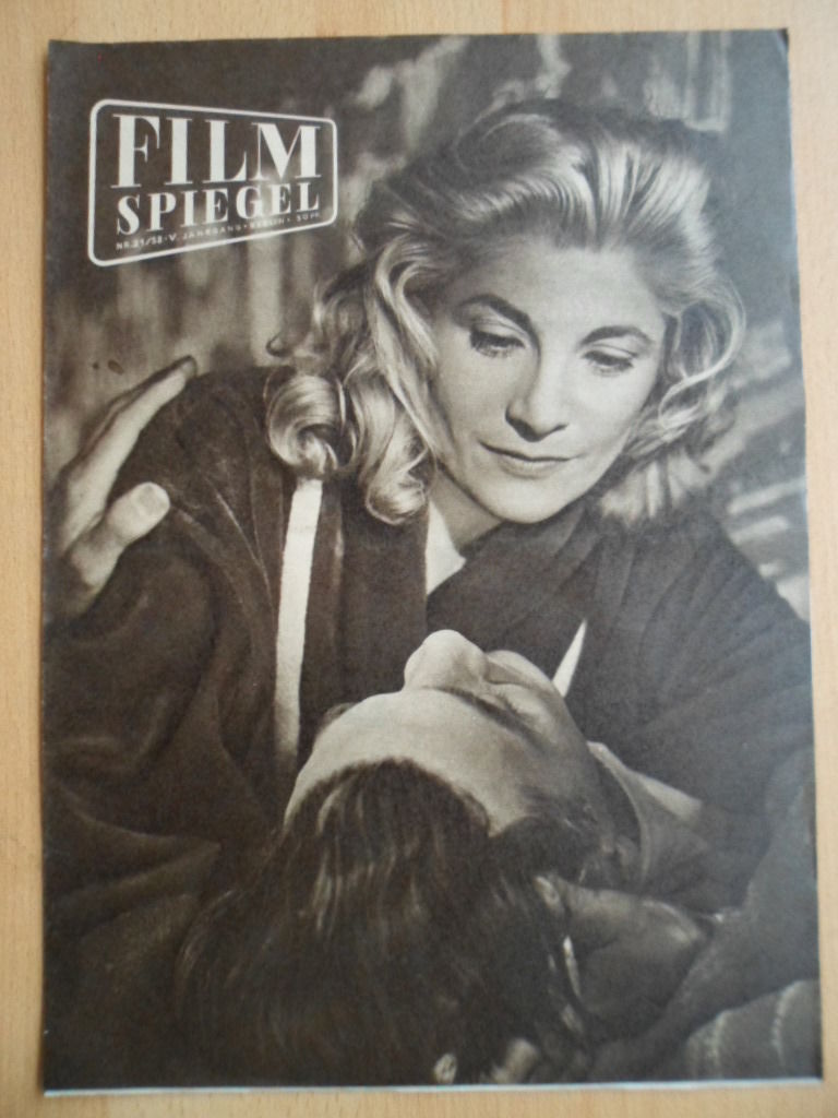 FILMSPIEGEL magazine side cover Issue 21  1958
