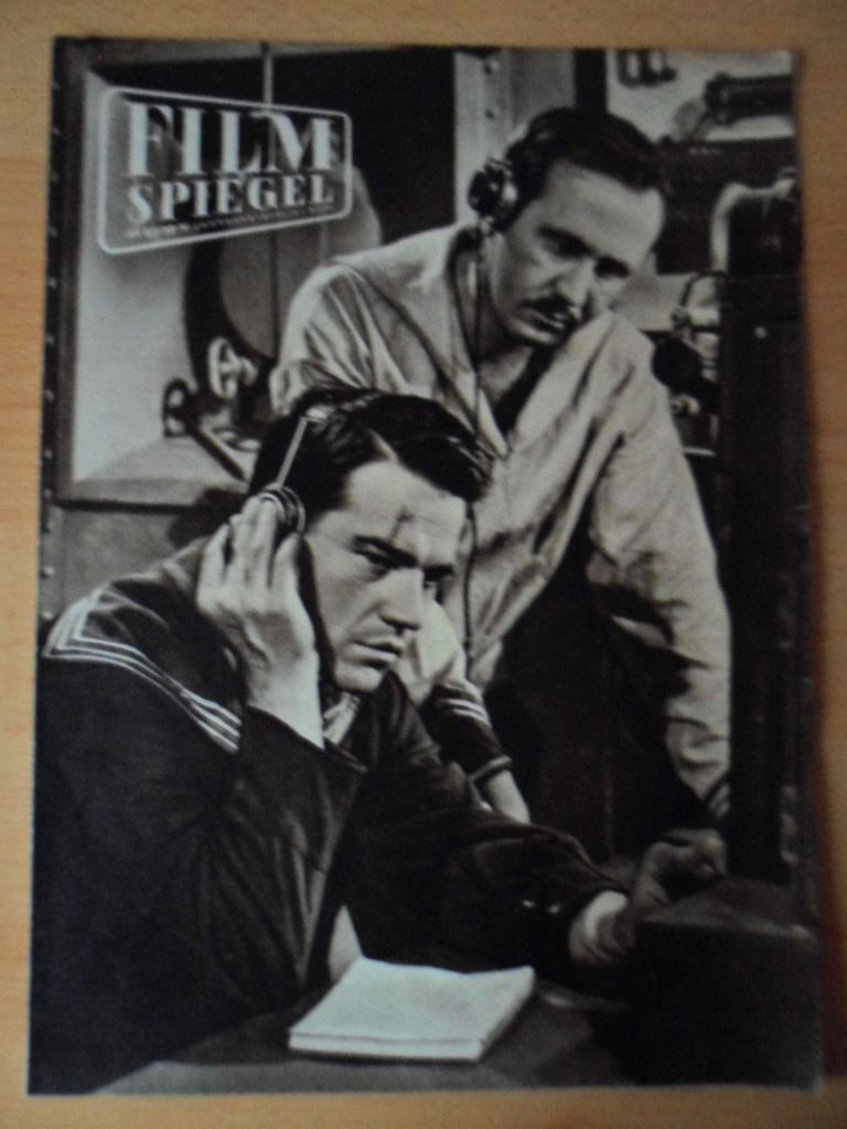 FILMSPIEGEL magazine side cover Issue 23  1958