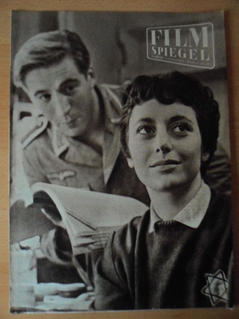 FILMSPIEGEL magazine side cover Issue 25  1958
