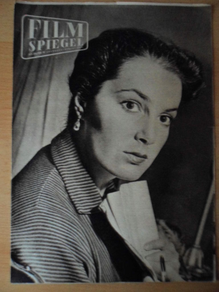 FILMSPIEGEL magazine side cover Issue 26  1958