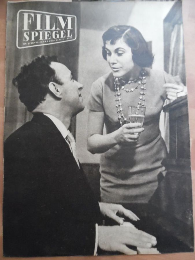 FILMSPIEGEL magazine side cover Issue 2  1959
