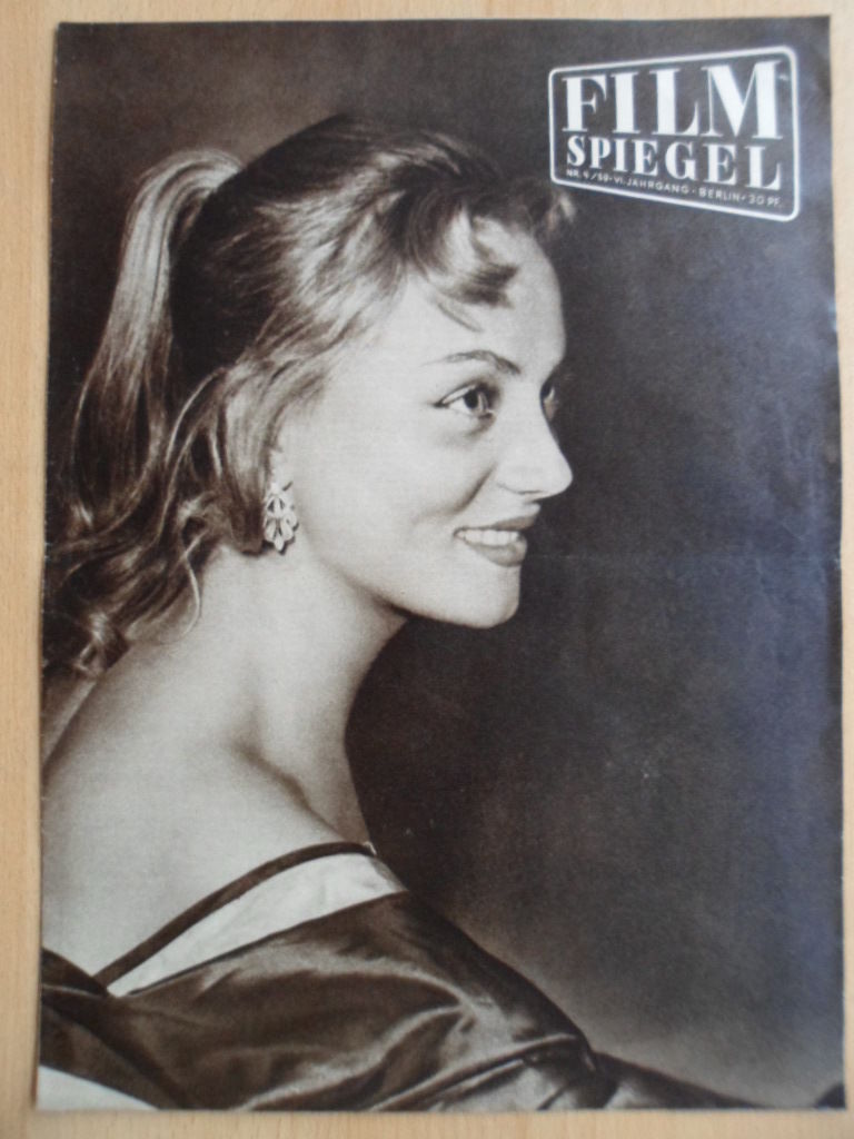 FILMSPIEGEL magazine side cover Issue 4  1959