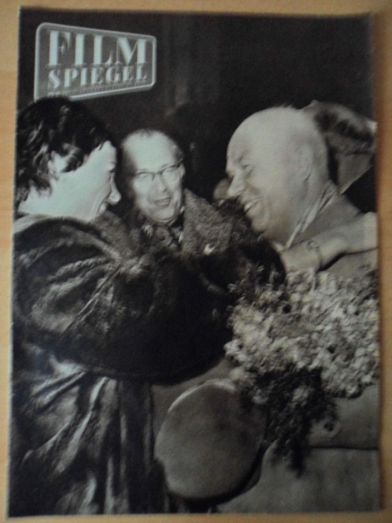 FILMSPIEGEL magazine side cover Issue 6  1959