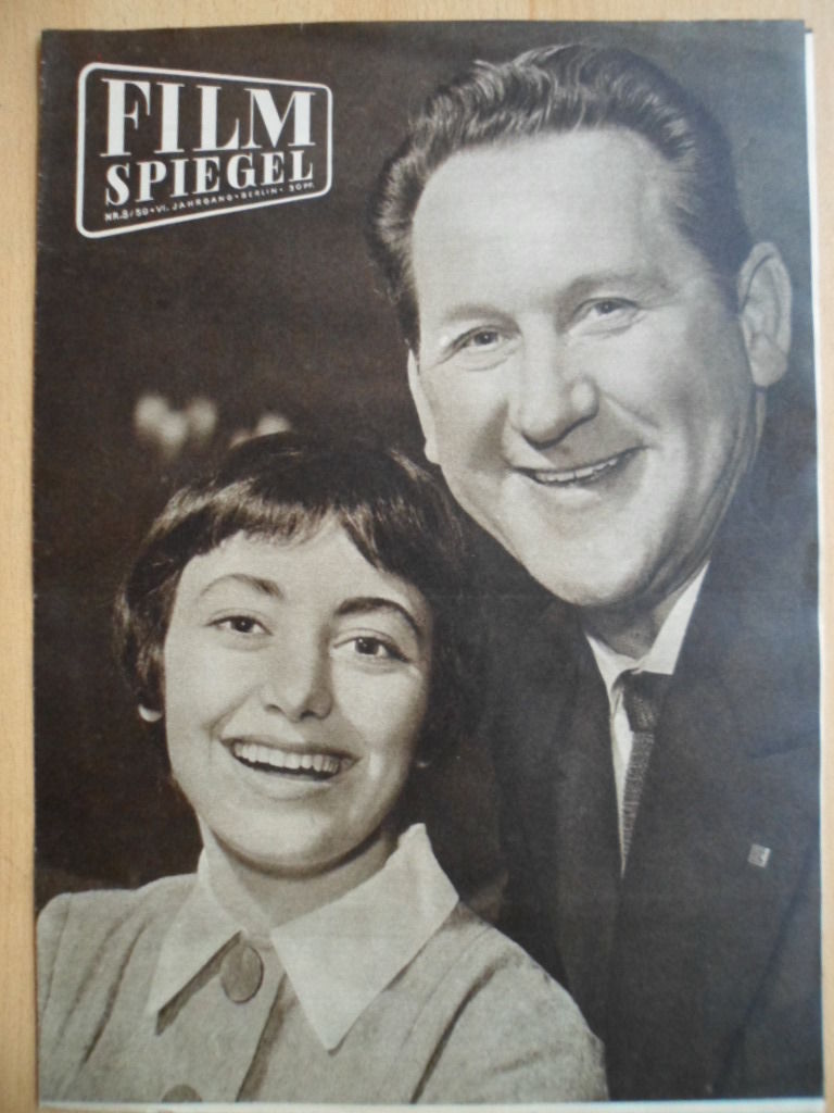 FILMSPIEGEL magazine side cover Issue 8  1959