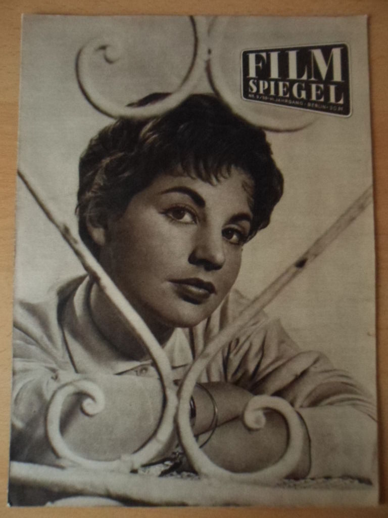 FILMSPIEGEL magazine side cover Issue 9  1959