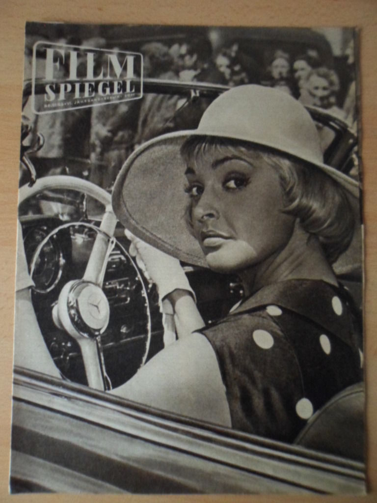 FILMSPIEGEL magazine side cover Issue 12  1959