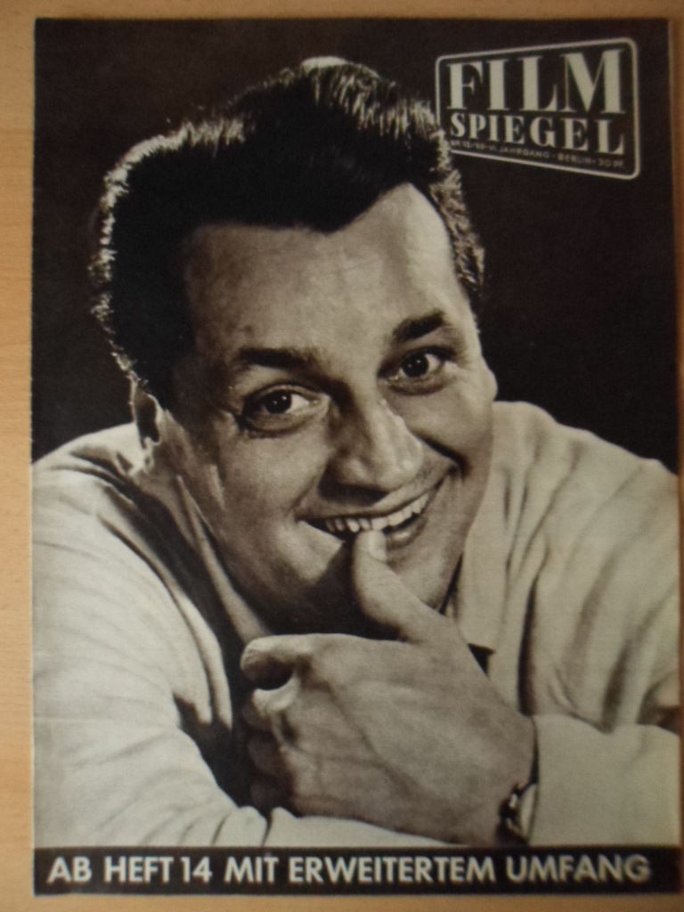 FILMSPIEGEL magazine side cover Issue 13  1959