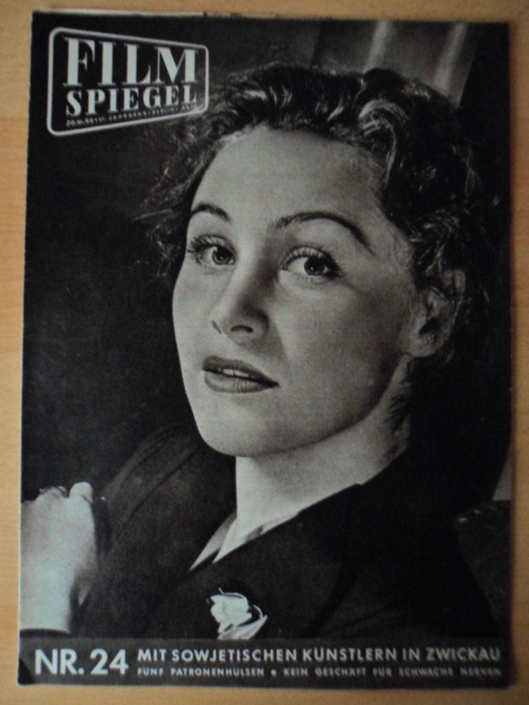 FILMSPIEGEL magazine side cover Issue 24  1959